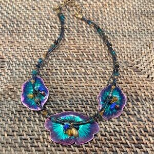 Iridescent Floral Necklace by Chicos’s
